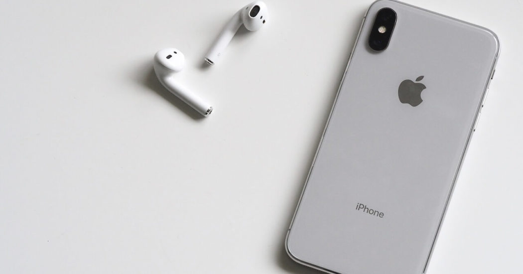 Apple iPhone and Airpods