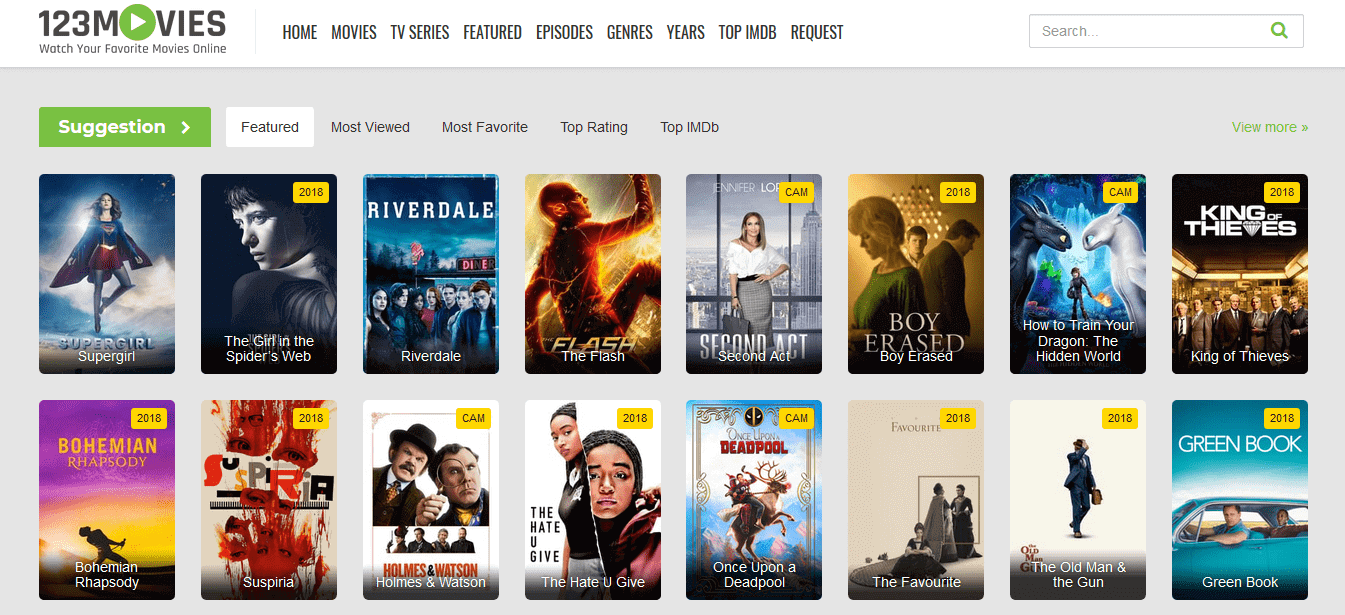 Access 123Movies Online To Watch Free Latest Movies, TV Shows