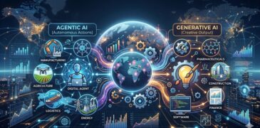 How Agentic AI and Generative AI Are Quietly Transforming Global Industries?
