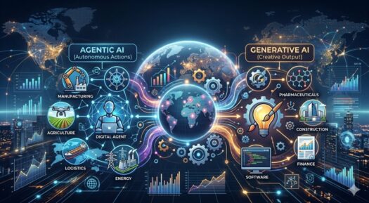 How Agentic AI and Generative AI Are Quietly Transforming Global Industries?