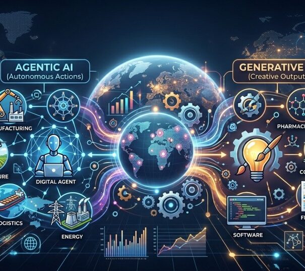How Agentic AI and Generative AI Are Quietly Transforming Global Industries?